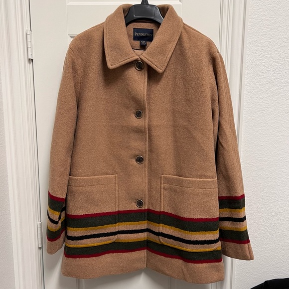 BNWT! Pendleton Wool Blend Walker Coat - Picture 3 of 6